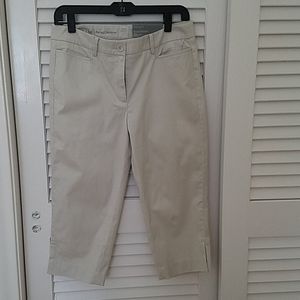Talbots Beige Capris
